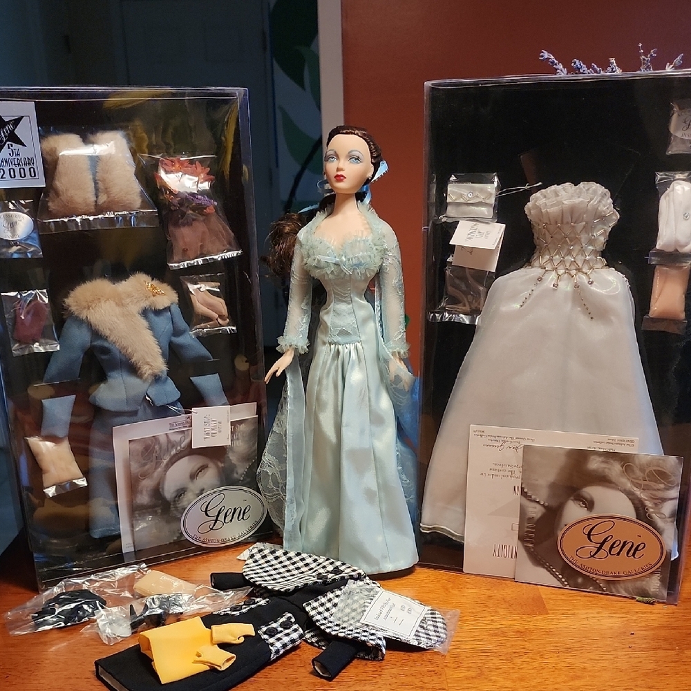 Gene Doll with Blue Outfit and Accessories